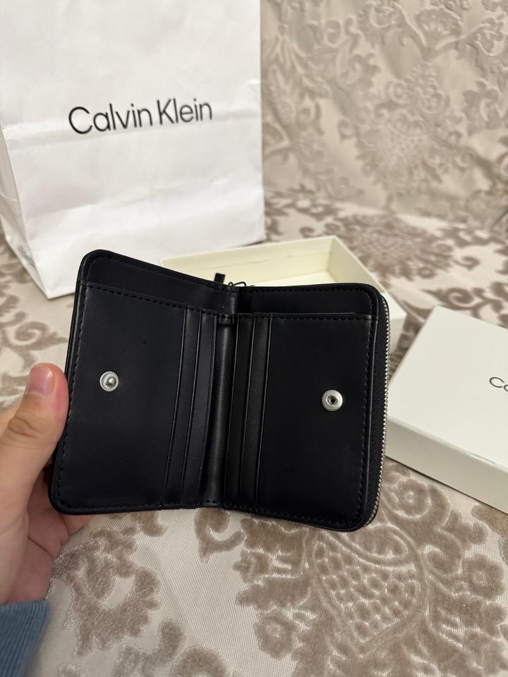 Кошелек черный Calvin Klein