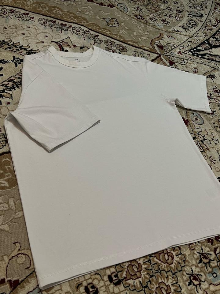 Белая футболка S H&M