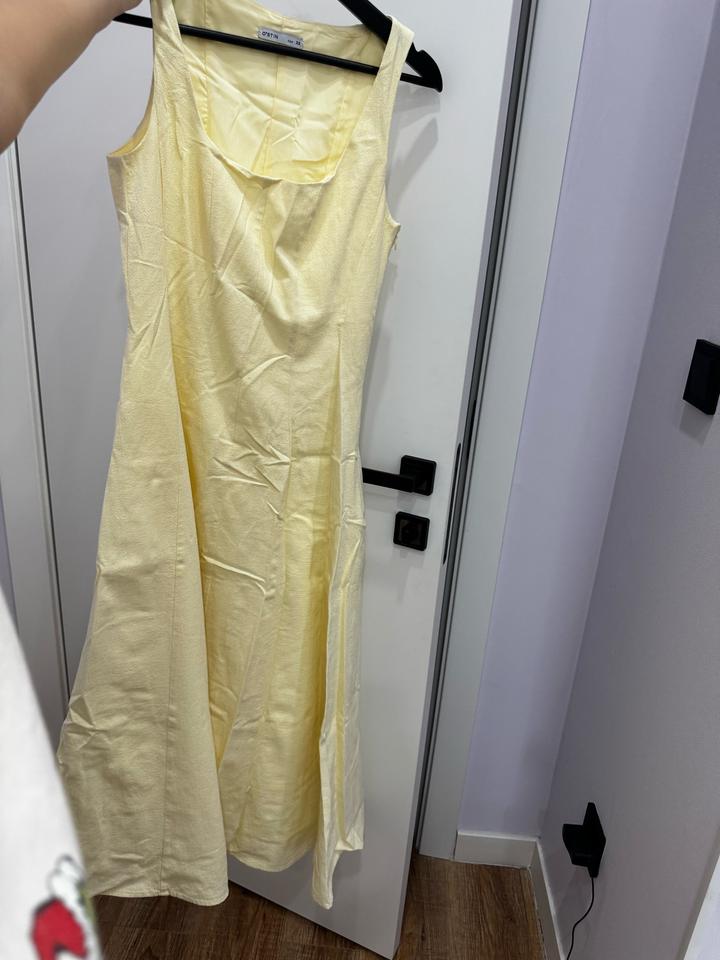 Платье желтое o’stin