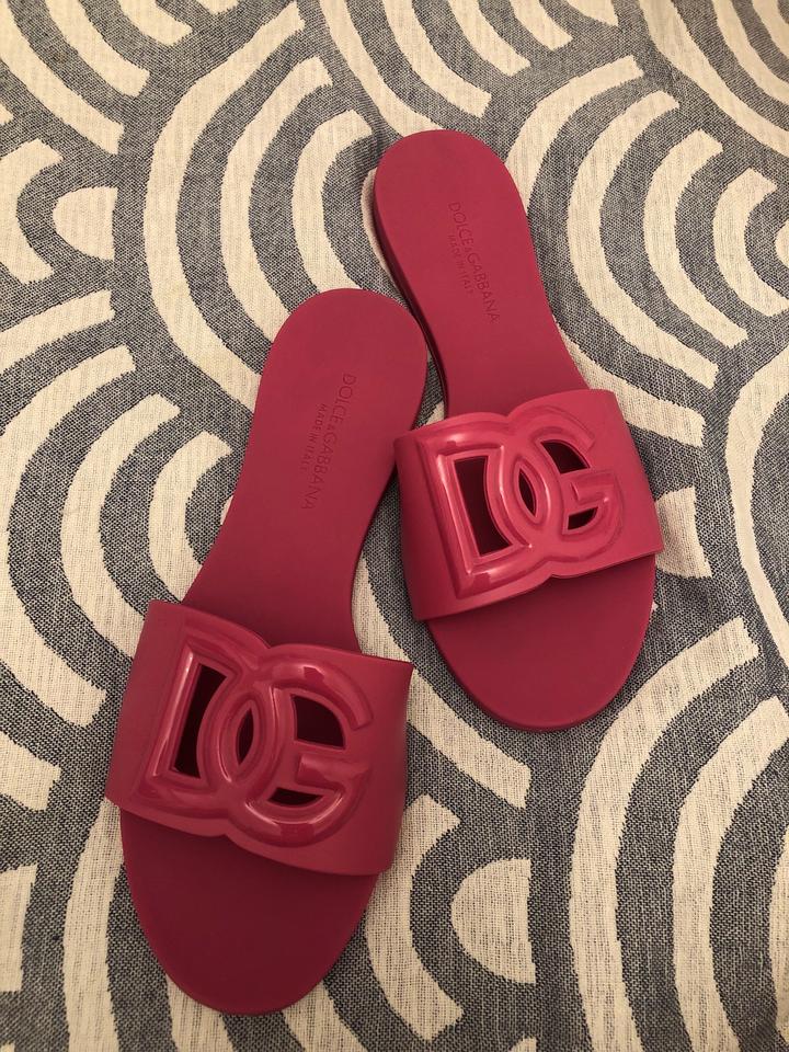 Сланцы розовые Dolce&Gabbana