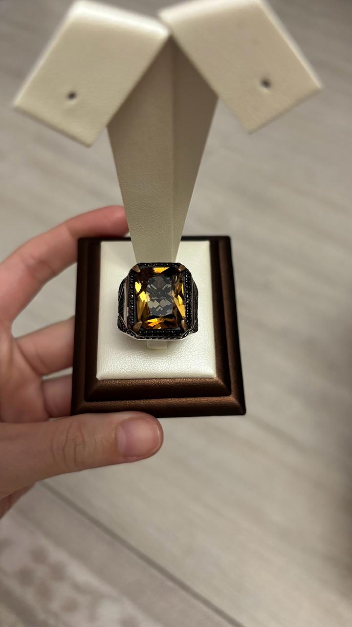 Мужской печатки из серебра 925 проба