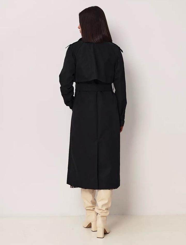 Новый черный тренч