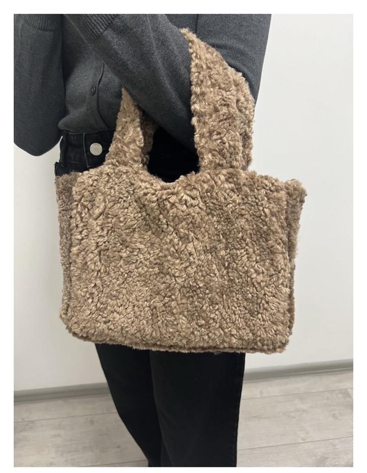 Сумка “Teddy” натуральная шерсть