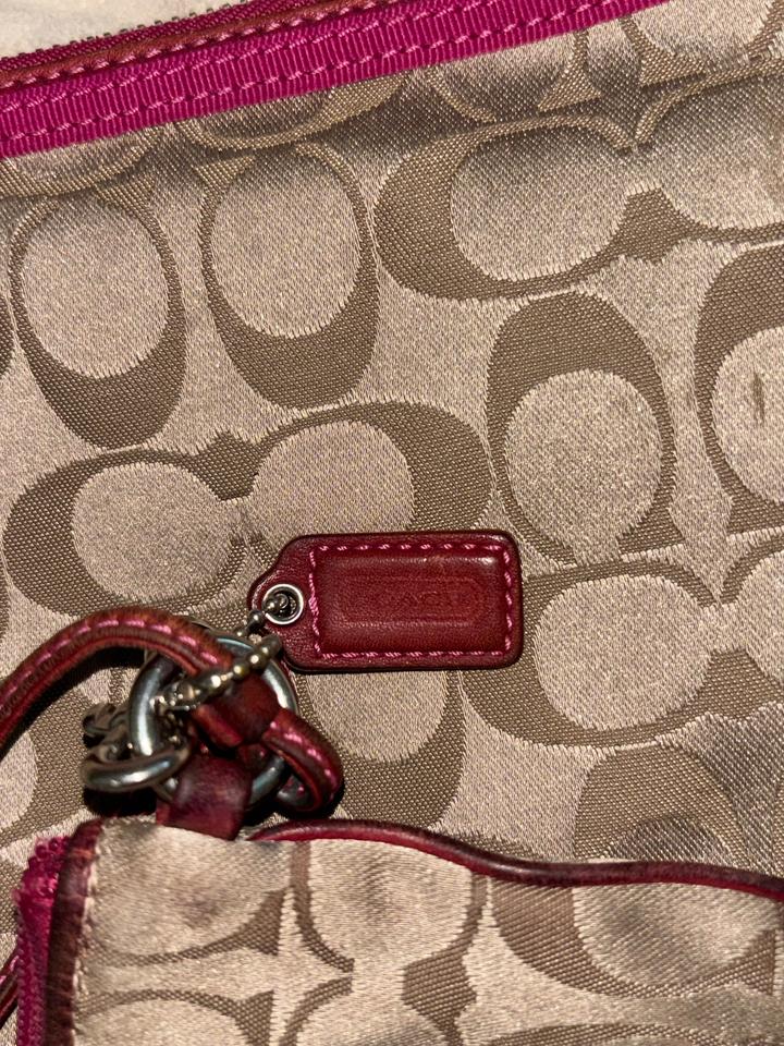 Coach Poppy Crossbody сумка в комплекте со съемным кошельком