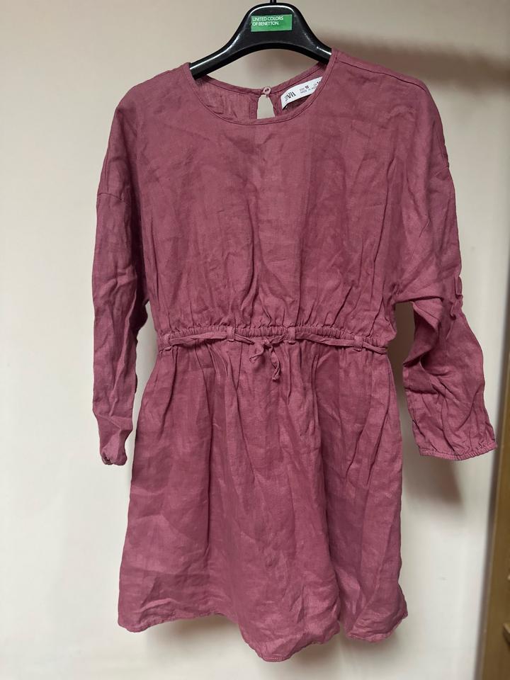 Льняное платье Zara Kids