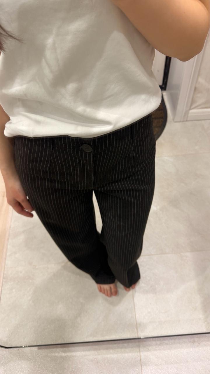 Брюки в полоску