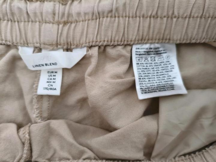 Летние брюки H&M со льном