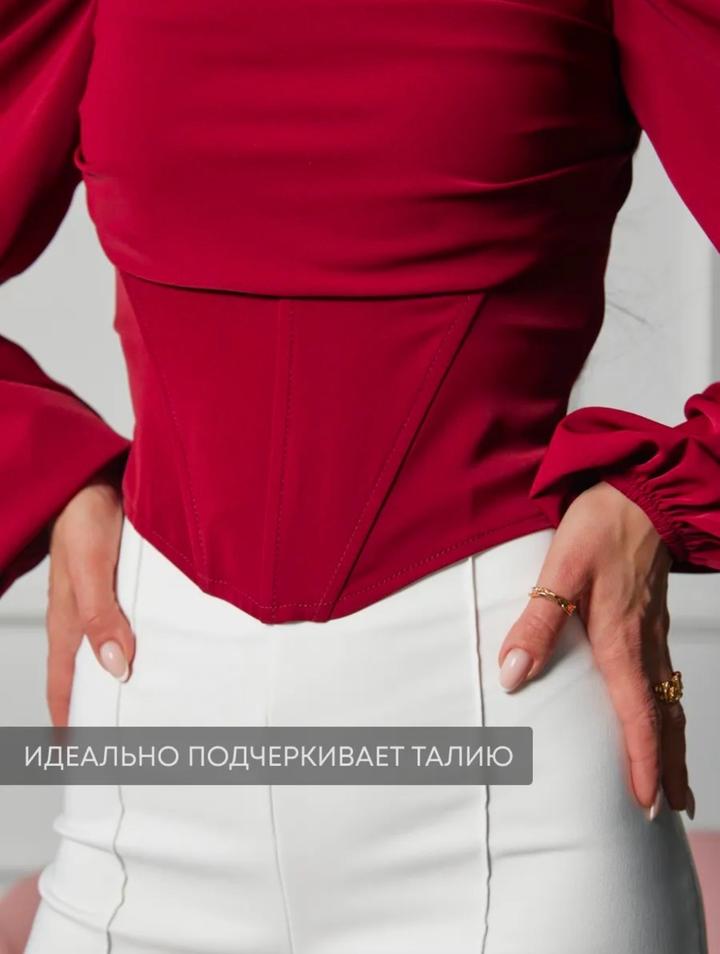 Топ корсет блузка
