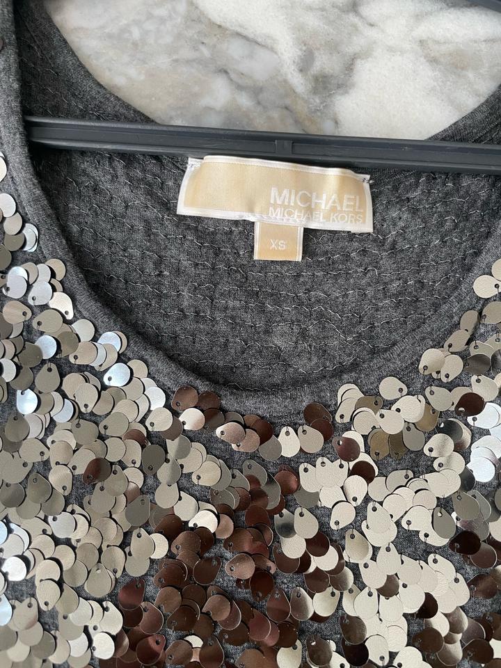 Платье женское , пайетки, короткое, Michael Kors