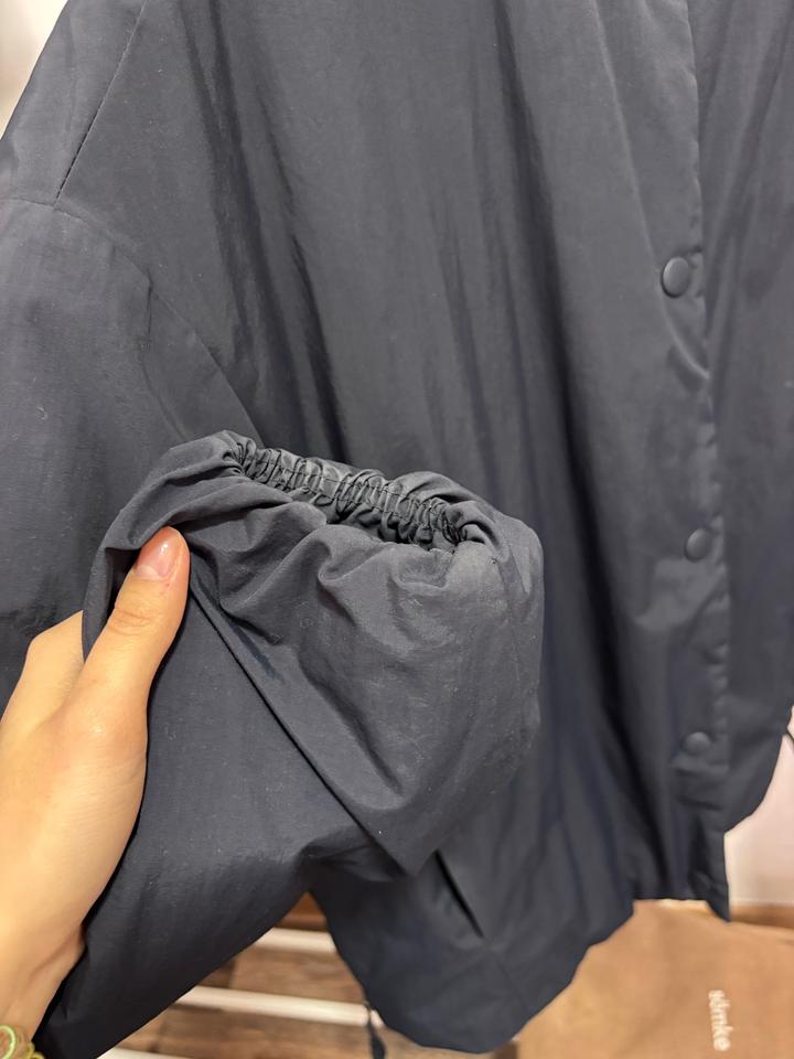 Темно синяя демисезонная куртка Zara