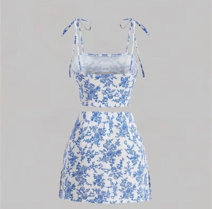 Костюм двойка на лето shein soft girl aesthetic