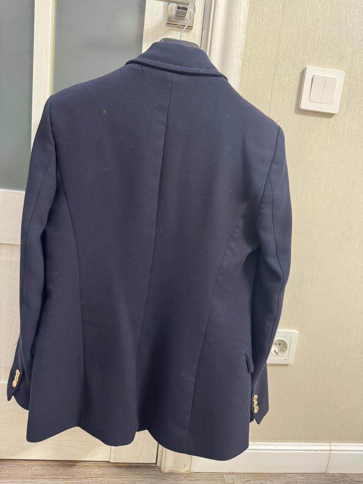 Пиджак Zara темно синего цвета