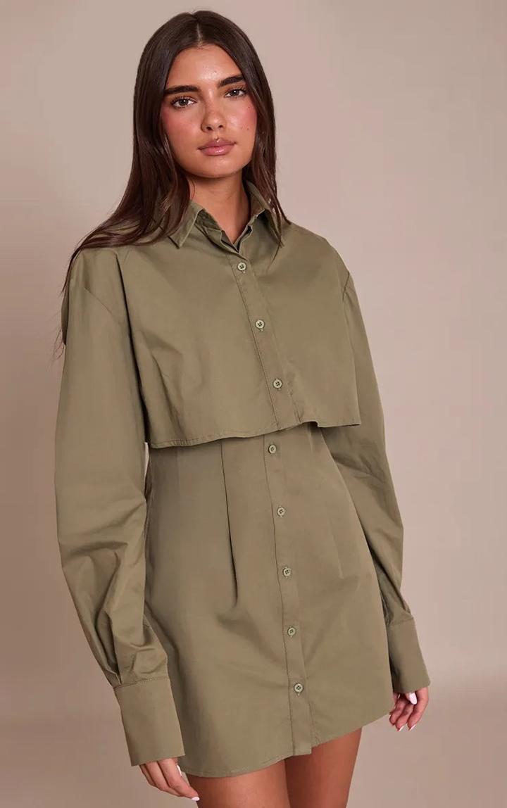 Платье- рубашка ZARA