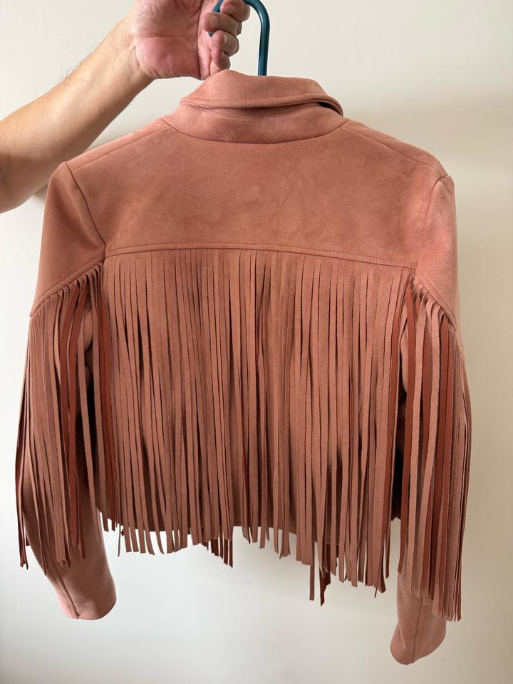 Куртка river island с бахромой