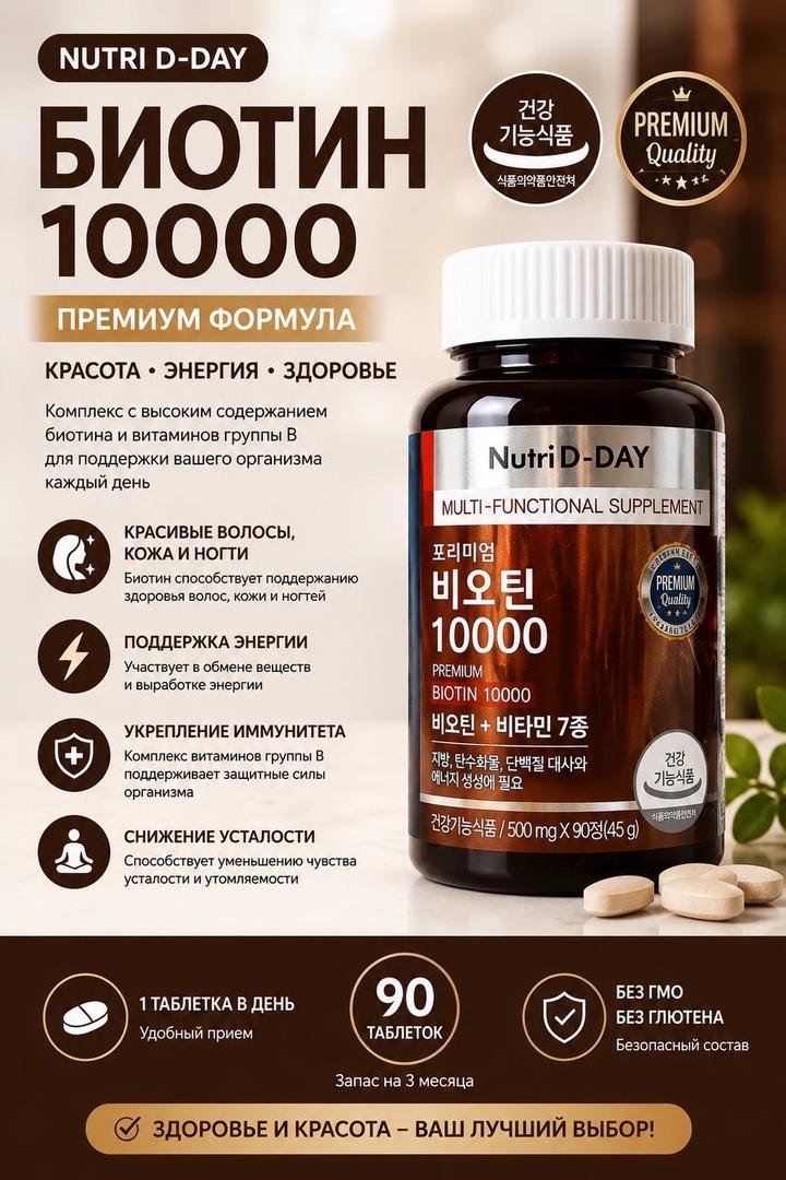 Biotin 10000 Premium (Биотин 10000)