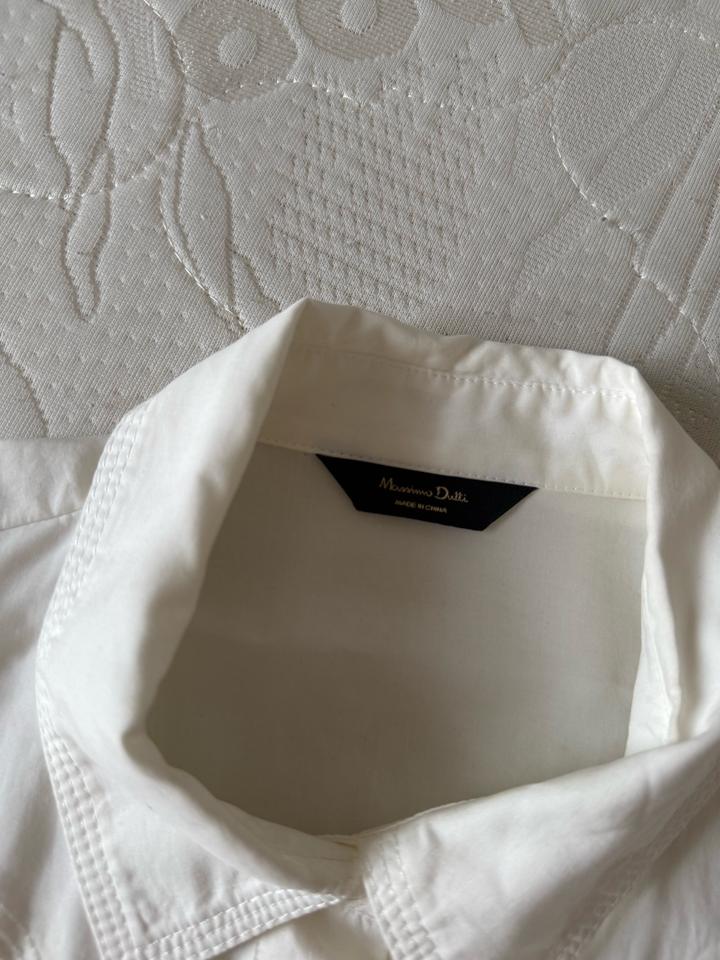 Белая рубашка Massimo Dutti