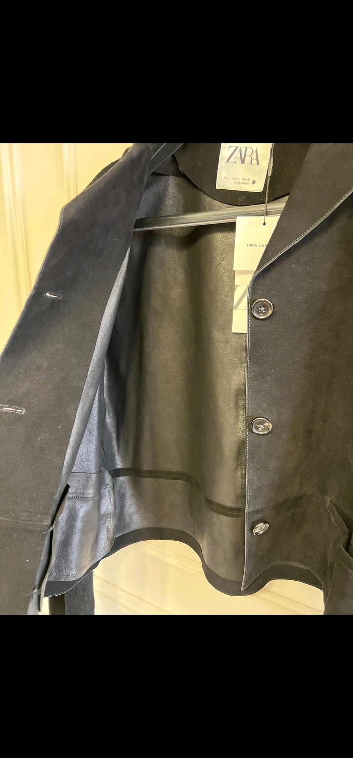 Кожаная куртка Zara