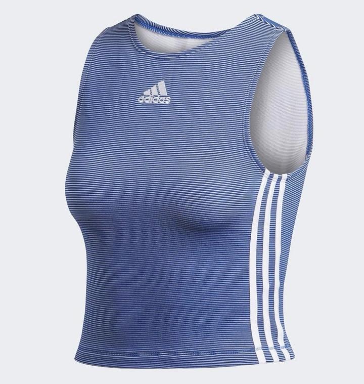 Укороченный топ Adidas с молнией сзади