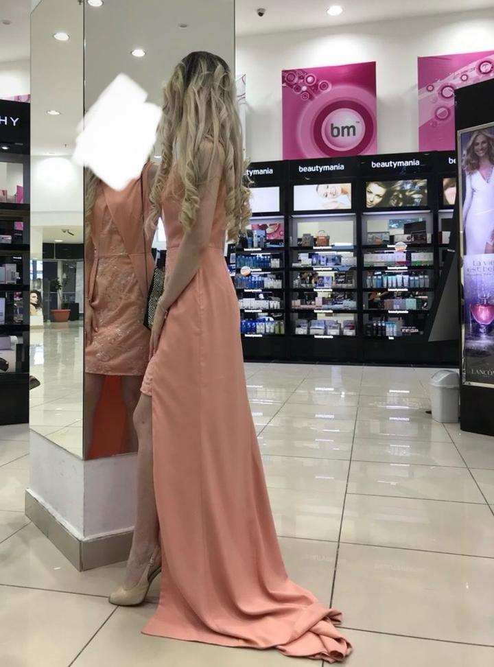 Платье со шлейфом isabel garcia