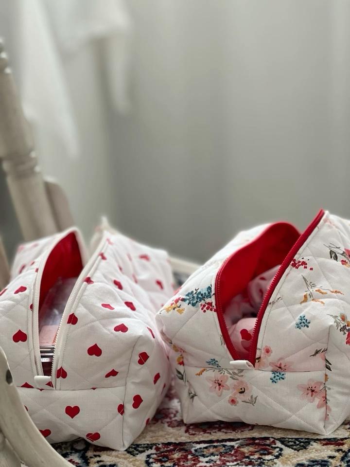 Косметички из турецкого хлопка