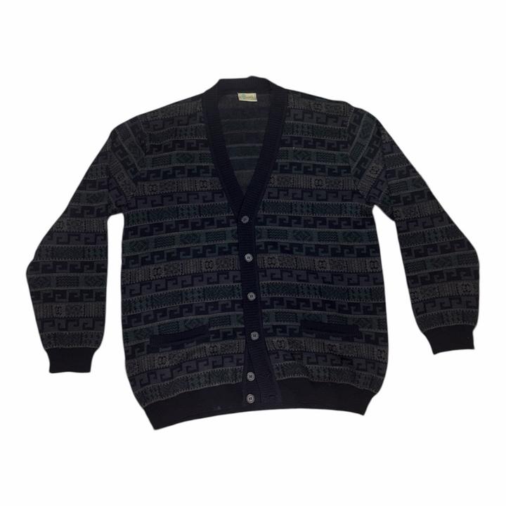 Винтажный шерстяной кардиган Simons