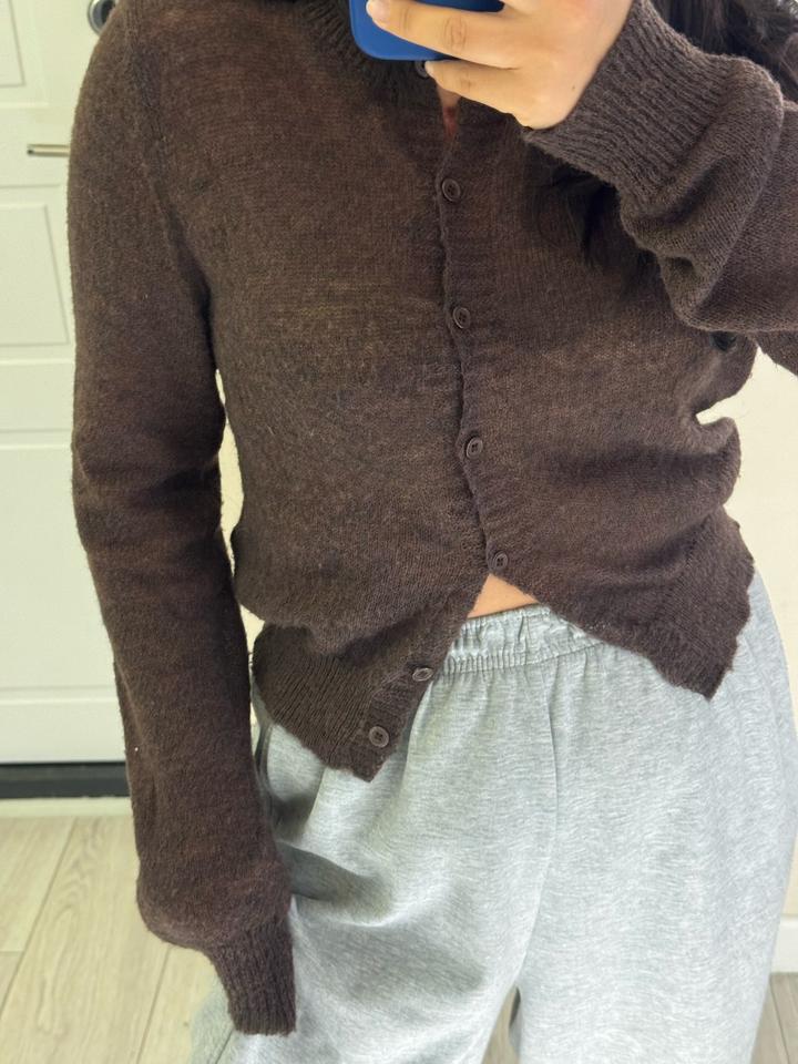 Кофта на пуговицах