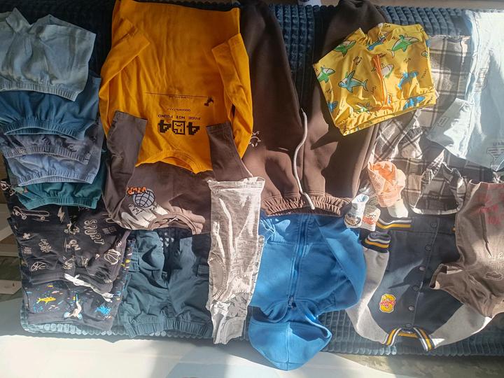 Пакет одежды мальчику на 3-4 года