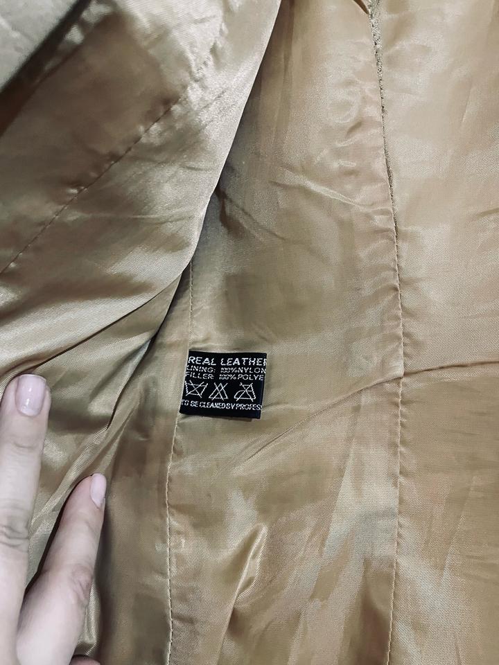 Кожаный пиджак