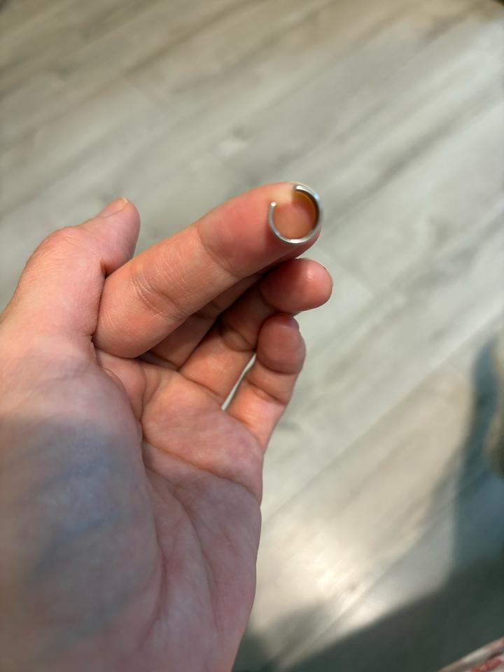 Украшения . Серьги кольцо кафф