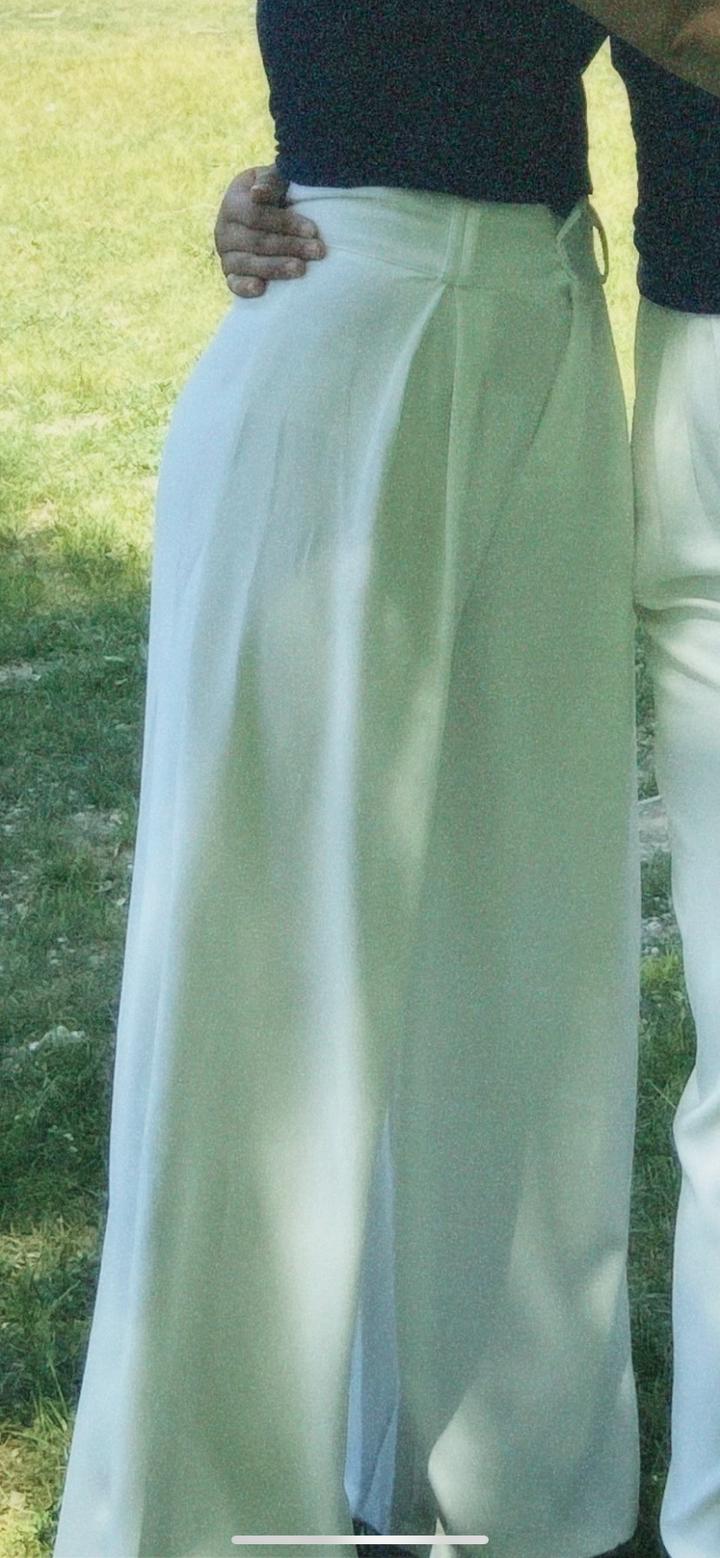 Брюки белые