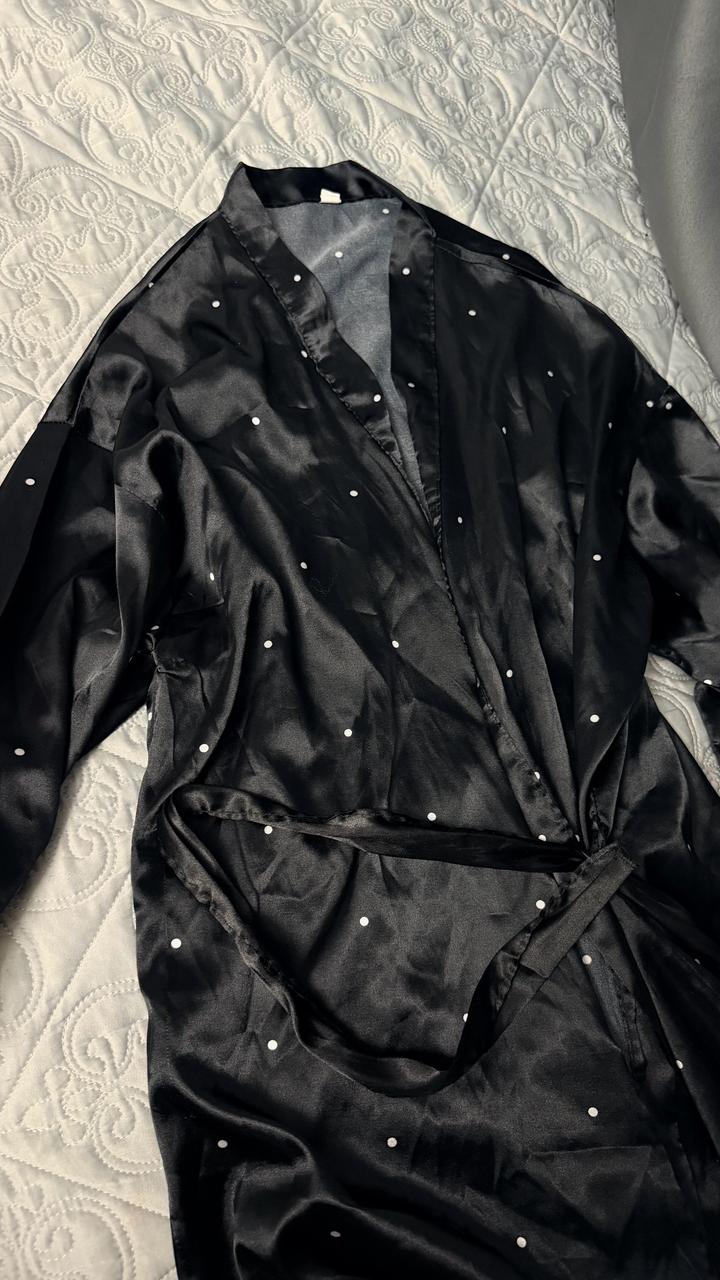 Халат шелковый