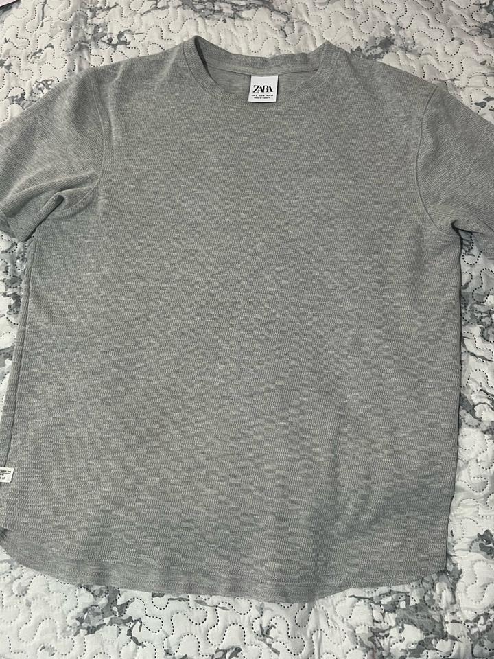 Серая футболка/ Zara