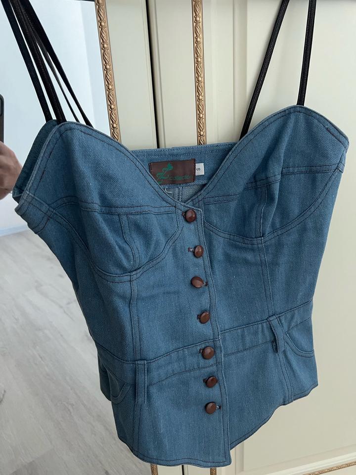 Топ джинсовый ZZ Colection