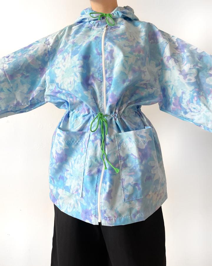 легкая винтажная ветровка