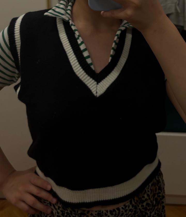 Жилет Preppy Oversize