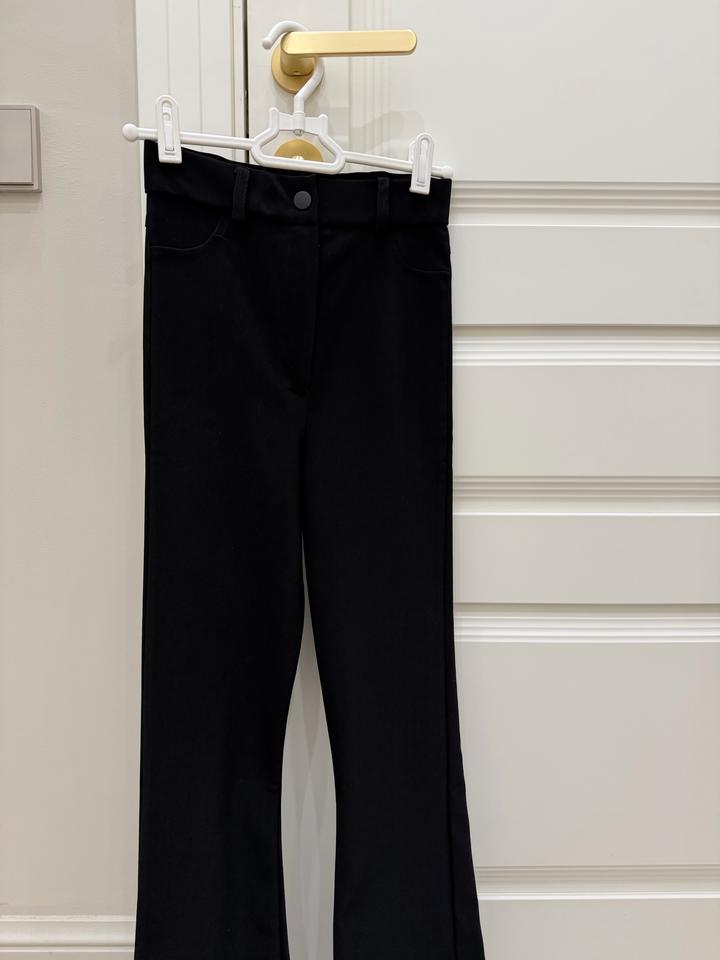 Лосины, к низу клеш