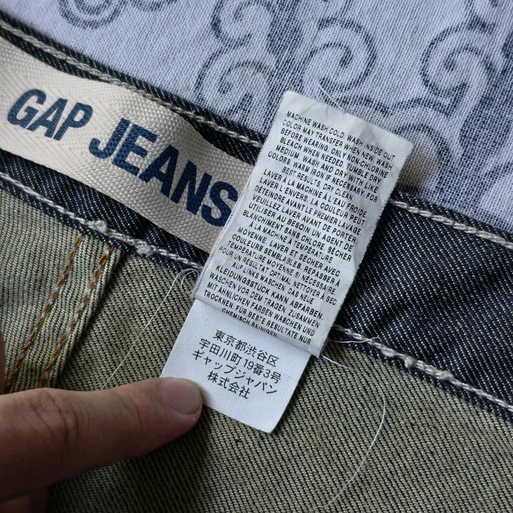 Винтажные широкие джинсы GAP Mechanic