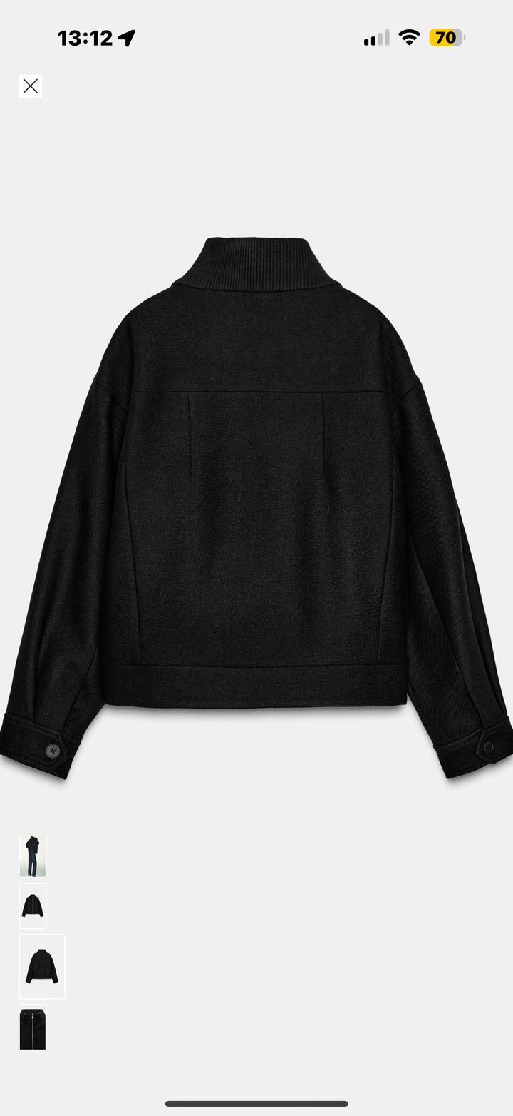 Короткое пальто