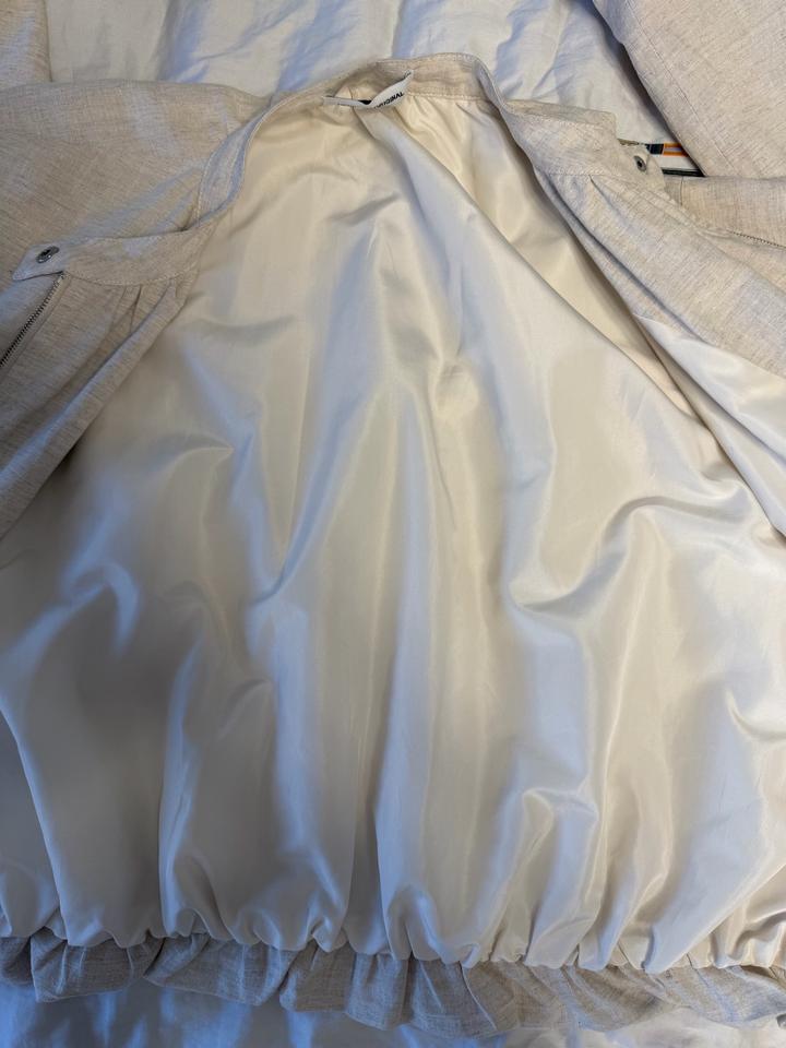 Бомбер изо льна