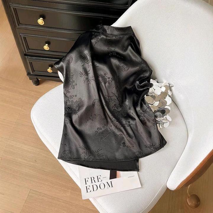 Блузка в китайском стиле (ципао)