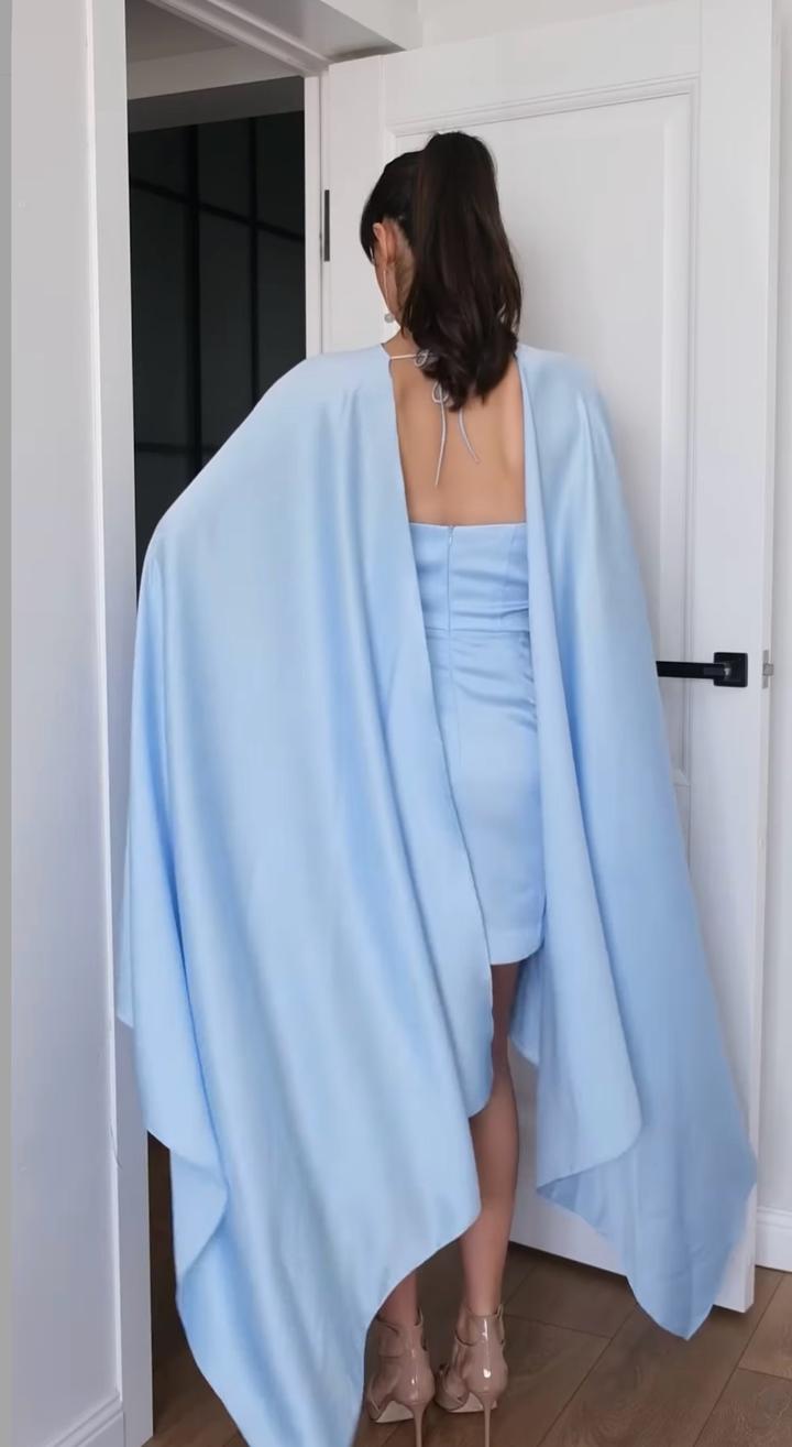 Голубое платье Nisa