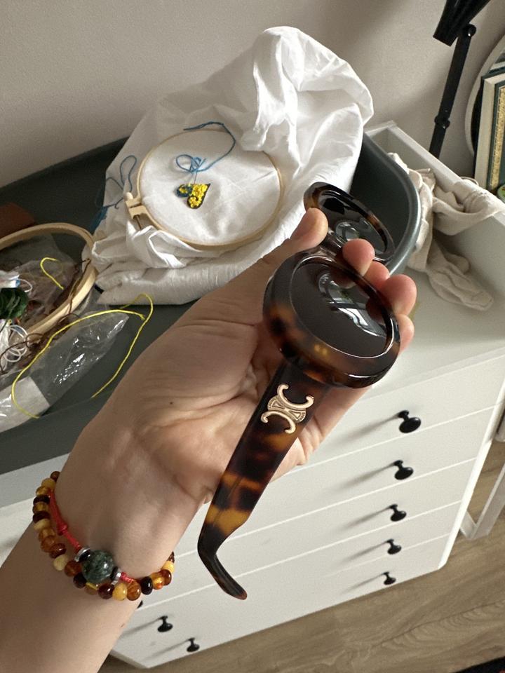 Celine Triomphe Brown