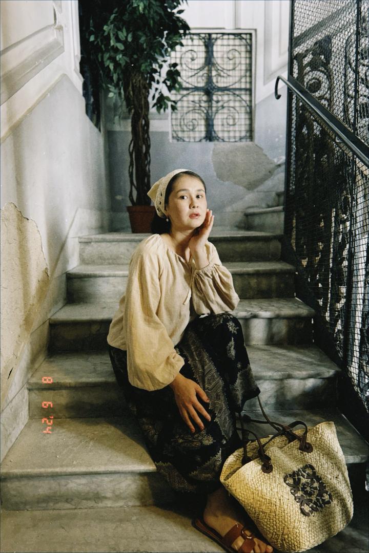 Блуза Zara лен