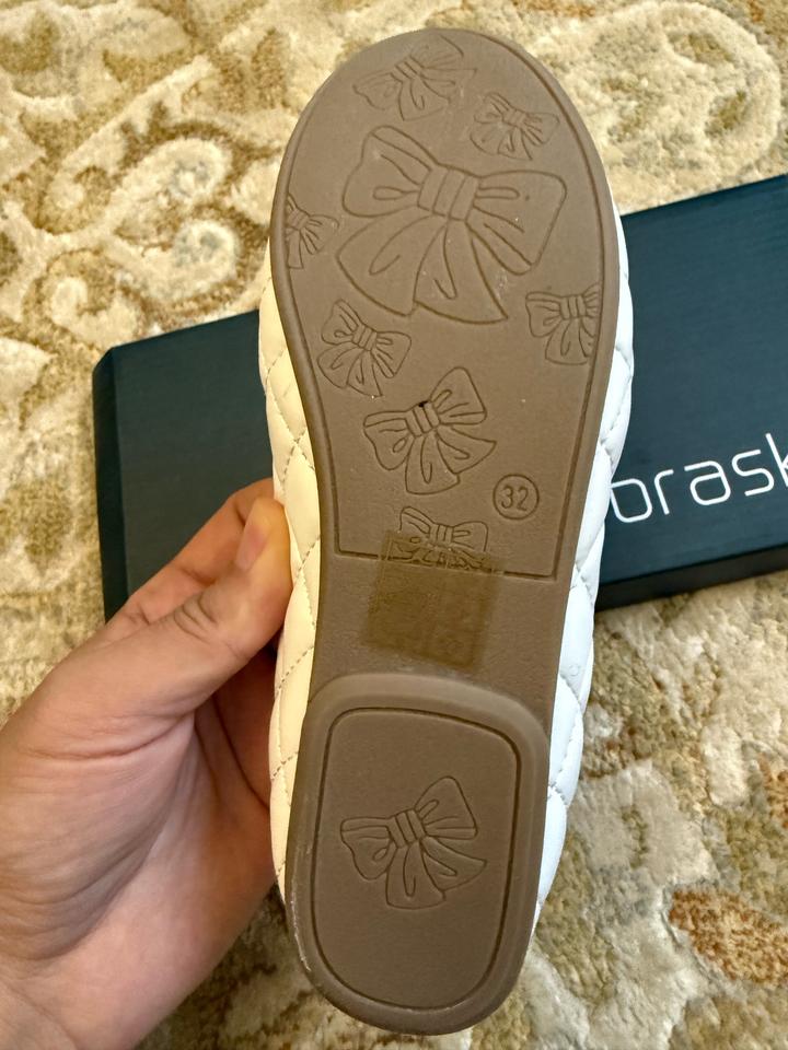 Белый туфли