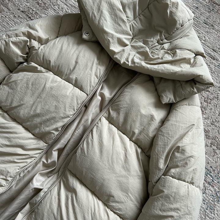 Бежевый пуховик DeFacto