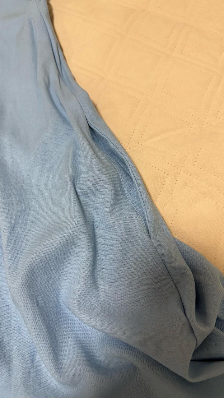 Голубое платье, made in KZ