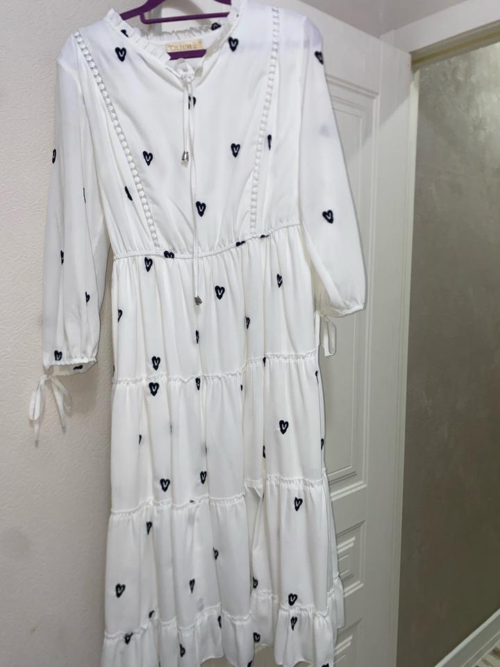 Белое платье LILIUM (Турция)