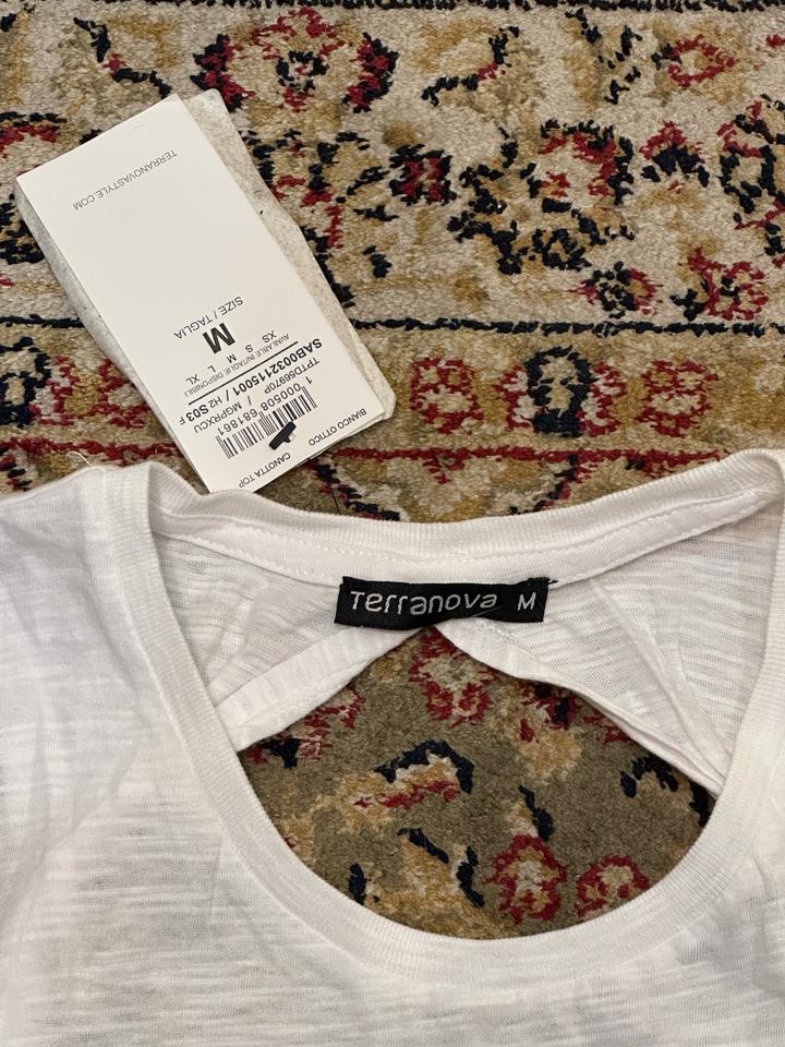 Белая Майка Terranova