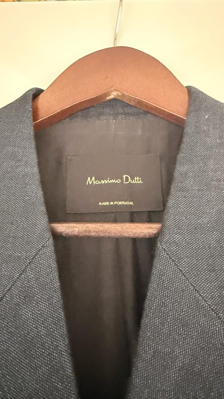 Синий Жакет Massimo Dutti