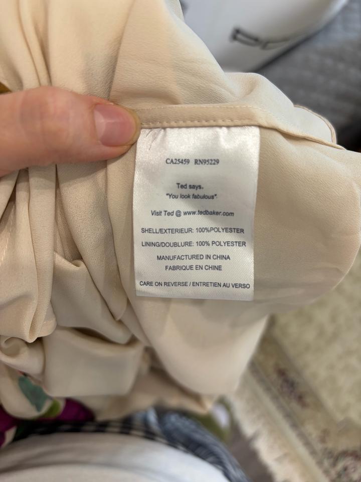 Цветочное платье ted baker